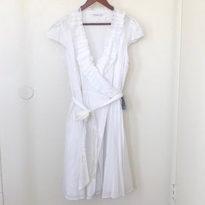 Calvin Klein White Cotton dress